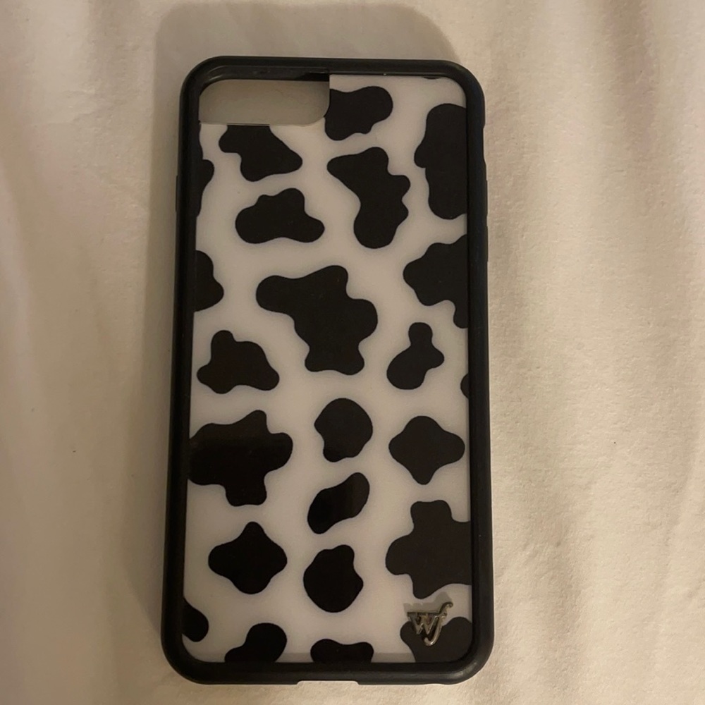 Cow Print Wildflower Case